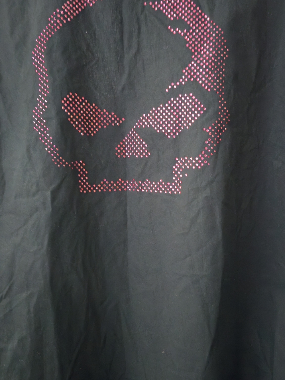 Harley-Davidson Women's Black Button-Up with Pink Willie G *BLING* Logo Size 3W